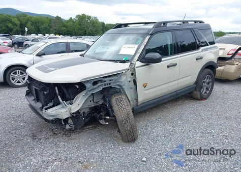 2024 Ford Bronco Sport Badlands z USA, uszkodzony, nr VIN 3FMCR9D92RRE17046